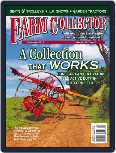Farm Collector September 1st, 2015 Digital Back Issue Cover