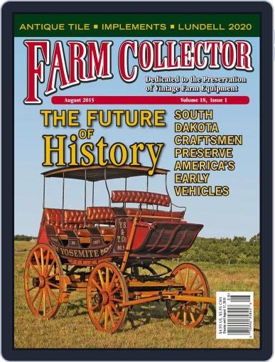 Farm Collector August 1st, 2015 Digital Back Issue Cover