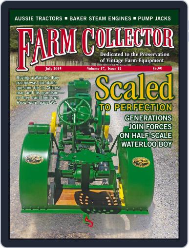 Farm Collector July 1st, 2015 Digital Back Issue Cover