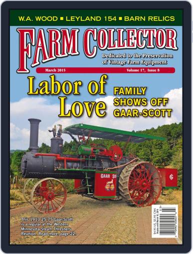 Farm Collector March 1st, 2015 Digital Back Issue Cover