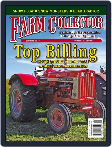 Farm Collector January 1st, 2015 Digital Back Issue Cover