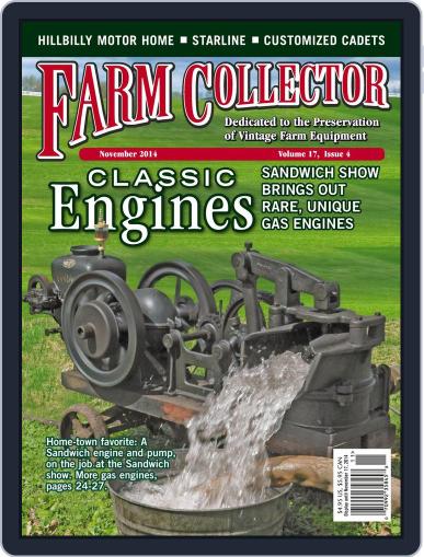 Farm Collector October 17th, 2014 Digital Back Issue Cover