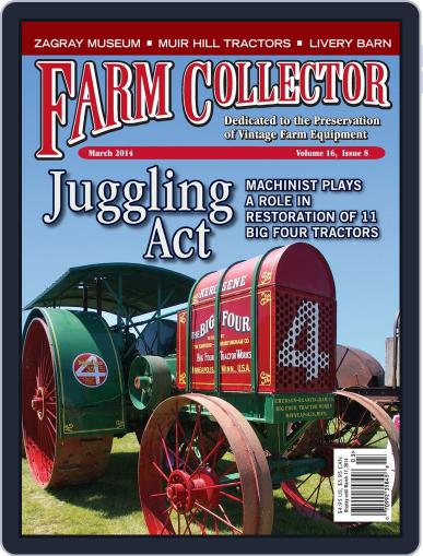 Farm Collector February 14th, 2014 Digital Back Issue Cover