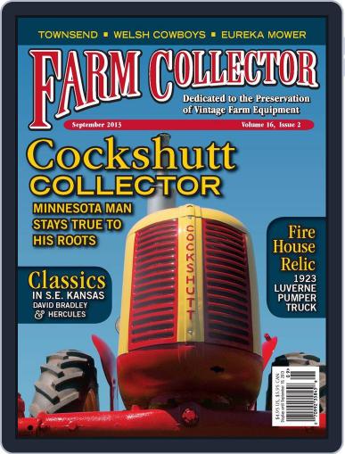 Farm Collector August 19th, 2013 Digital Back Issue Cover