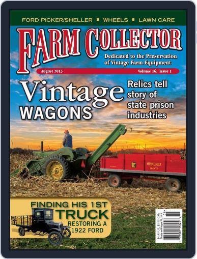 Farm Collector July 15th, 2013 Digital Back Issue Cover