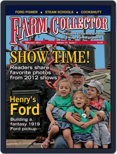 Farm Collector January 21st, 2013 Digital Back Issue Cover