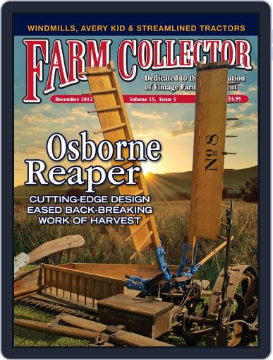 Farm Collector November 19th, 2012 Digital Back Issue Cover