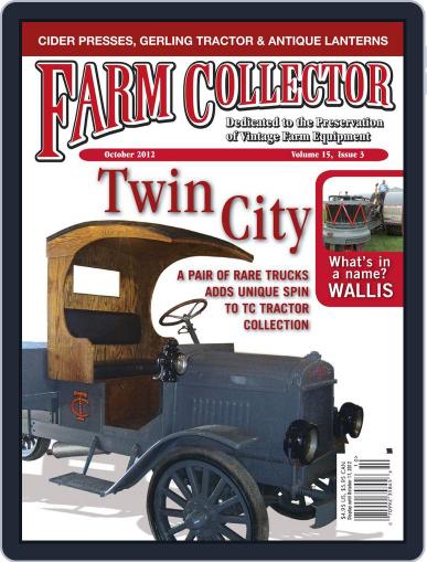 Farm Collector September 17th, 2012 Digital Back Issue Cover