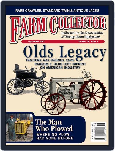 Farm Collector August 20th, 2012 Digital Back Issue Cover