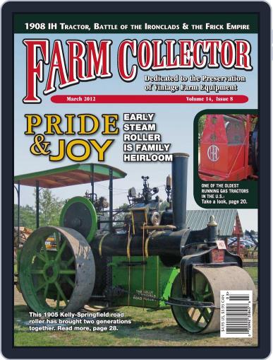 Farm Collector February 13th, 2012 Digital Back Issue Cover