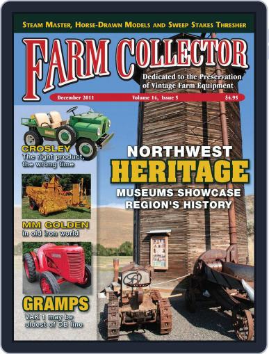 Farm Collector November 15th, 2011 Digital Back Issue Cover