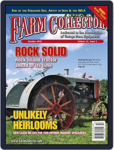 Farm Collector September 21st, 2010 Digital Back Issue Cover