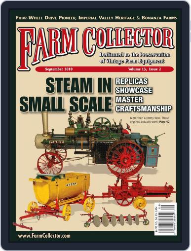 Farm Collector August 10th, 2010 Digital Back Issue Cover