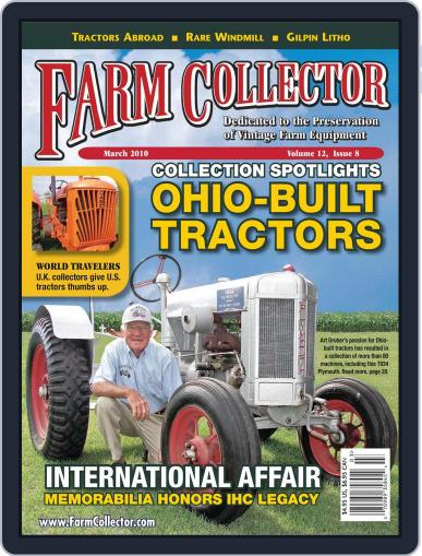 Farm Collector February 9th, 2010 Digital Back Issue Cover