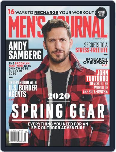 Men's Journal March 1st, 2020 Digital Back Issue Cover