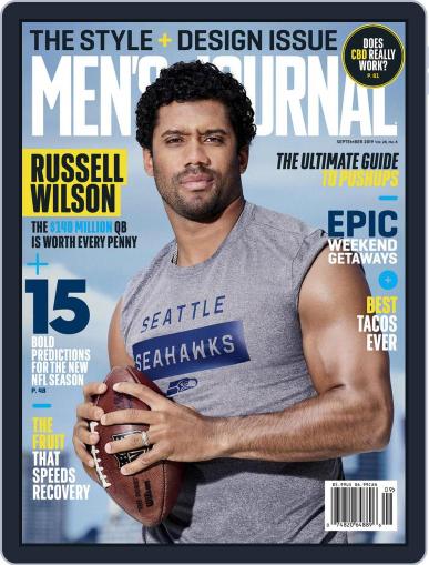 Men's Journal September 1st, 2019 Digital Back Issue Cover