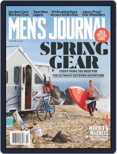 Men's Journal March 1st, 2019 Digital Back Issue Cover