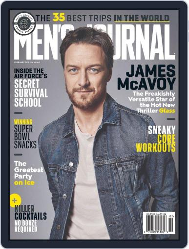 Men's Journal February 1st, 2019 Digital Back Issue Cover