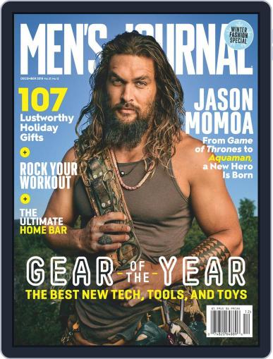 Men's Journal December 1st, 2018 Digital Back Issue Cover