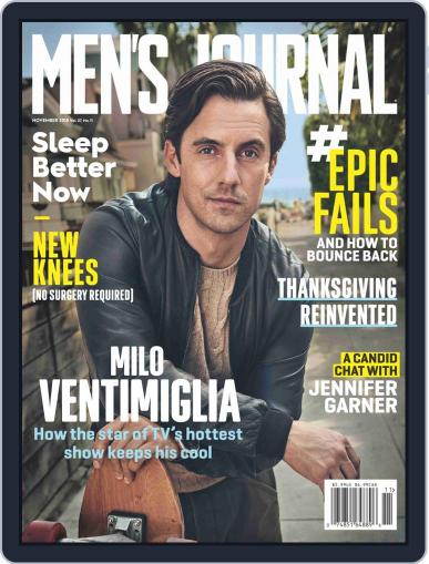 Men's Journal November 1st, 2018 Digital Back Issue Cover