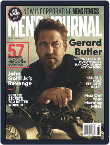 Men's Journal February 1st, 2018 Digital Back Issue Cover