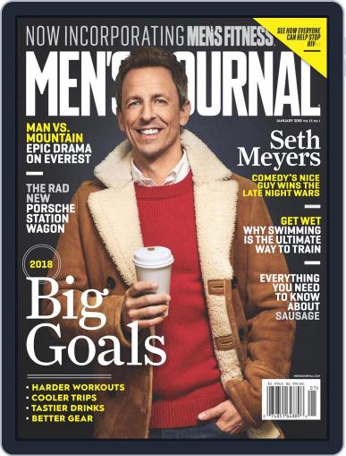 Men's Journal January 1st, 2018 Digital Back Issue Cover