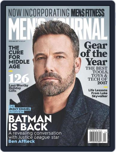 Men's Journal December 1st, 2017 Digital Back Issue Cover