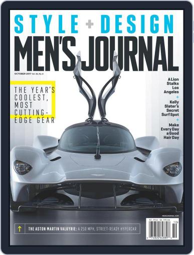 Men's Journal November 8th, 2017 Digital Back Issue Cover