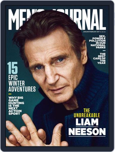 Men's Journal January 27th, 2017 Digital Back Issue Cover