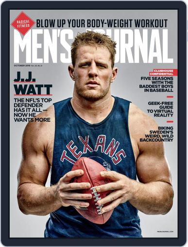 Men's Journal October 7th, 2016 Digital Back Issue Cover