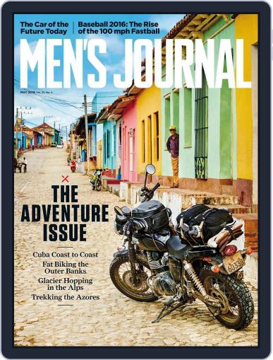 Men's Journal May 5th, 2016 Digital Back Issue Cover