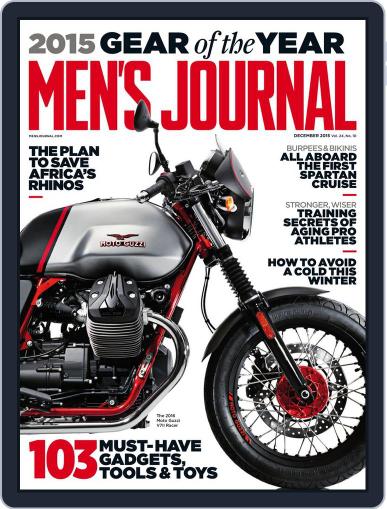 Men's Journal December 1st, 2015 Digital Back Issue Cover