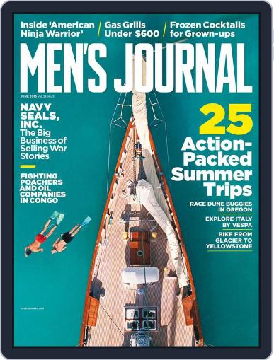 Men's Journal June 1st, 2015 Digital Back Issue Cover