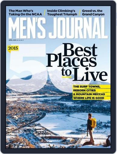 Men's Journal April 1st, 2015 Digital Back Issue Cover