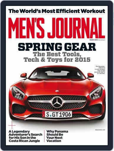 Men's Journal March 1st, 2015 Digital Back Issue Cover