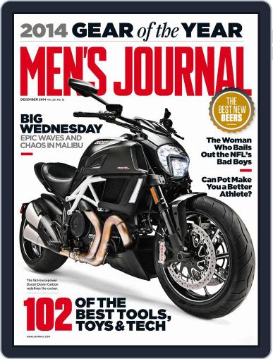 Men's Journal November 13th, 2014 Digital Back Issue Cover