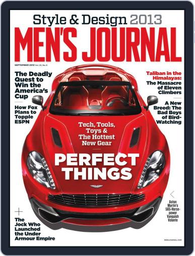 Men's Journal August 9th, 2013 Digital Back Issue Cover