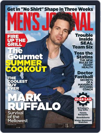 Men's Journal May 10th, 2013 Digital Back Issue Cover