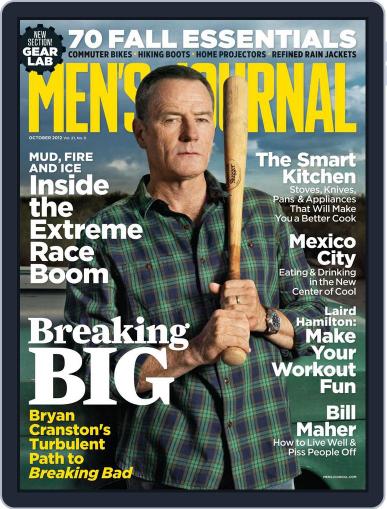 Men's Journal September 14th, 2012 Digital Back Issue Cover