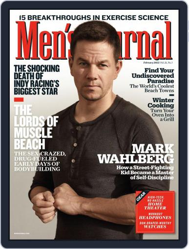 Men's Journal January 13th, 2012 Digital Back Issue Cover