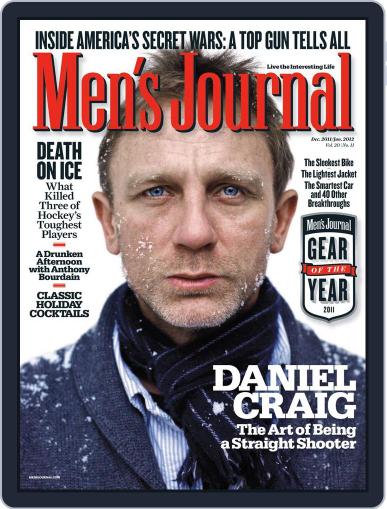 Men's Journal December 2nd, 2011 Digital Back Issue Cover