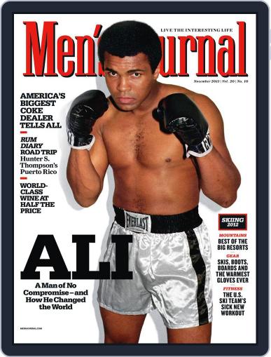 Men's Journal October 21st, 2011 Digital Back Issue Cover