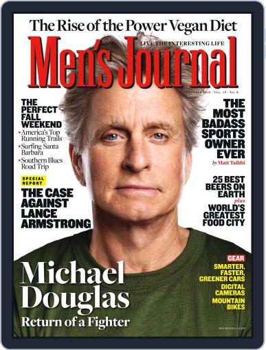Men's Journal September 10th, 2010 Digital Back Issue Cover