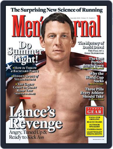 Men's Journal May 21st, 2010 Digital Back Issue Cover