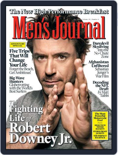 Men's Journal April 9th, 2010 Digital Back Issue Cover