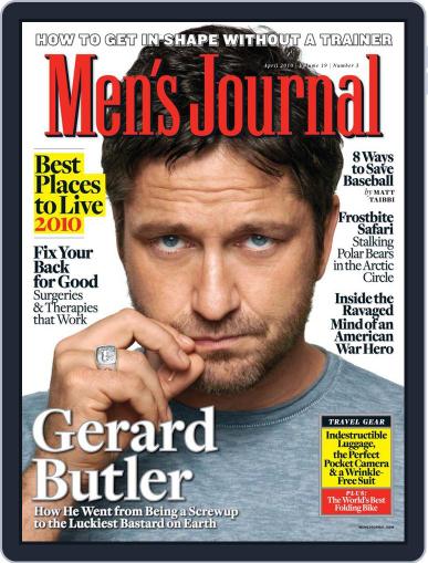 Men's Journal March 12th, 2010 Digital Back Issue Cover