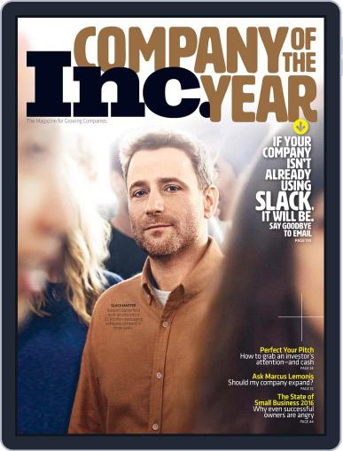 Inc. December 1st, 2015 Digital Back Issue Cover