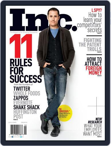 Inc. January 18th, 2013 Digital Back Issue Cover