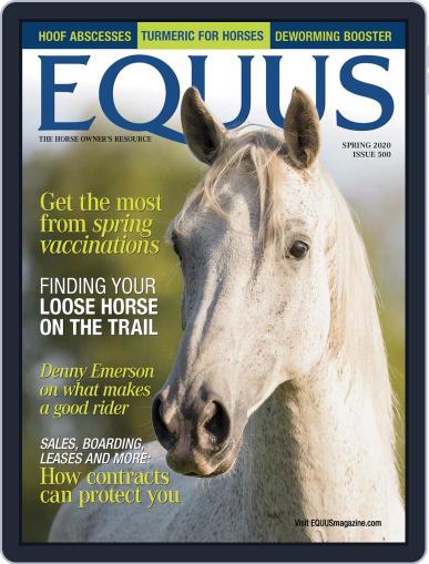 Equus March 16th, 2020 Digital Back Issue Cover
