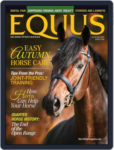 Equus August 20th, 2019 Digital Back Issue Cover